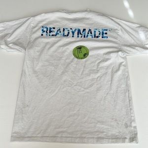 Bape X Readymade blue camo shirt